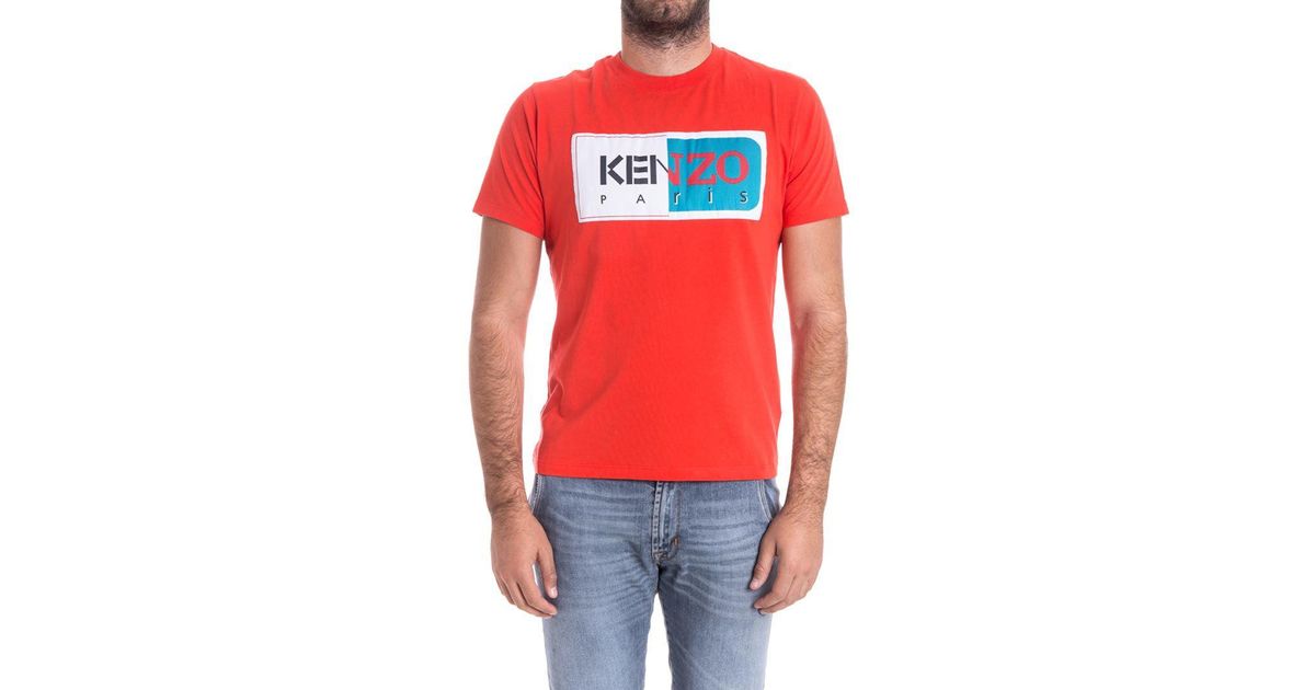 kenzo t shirt red