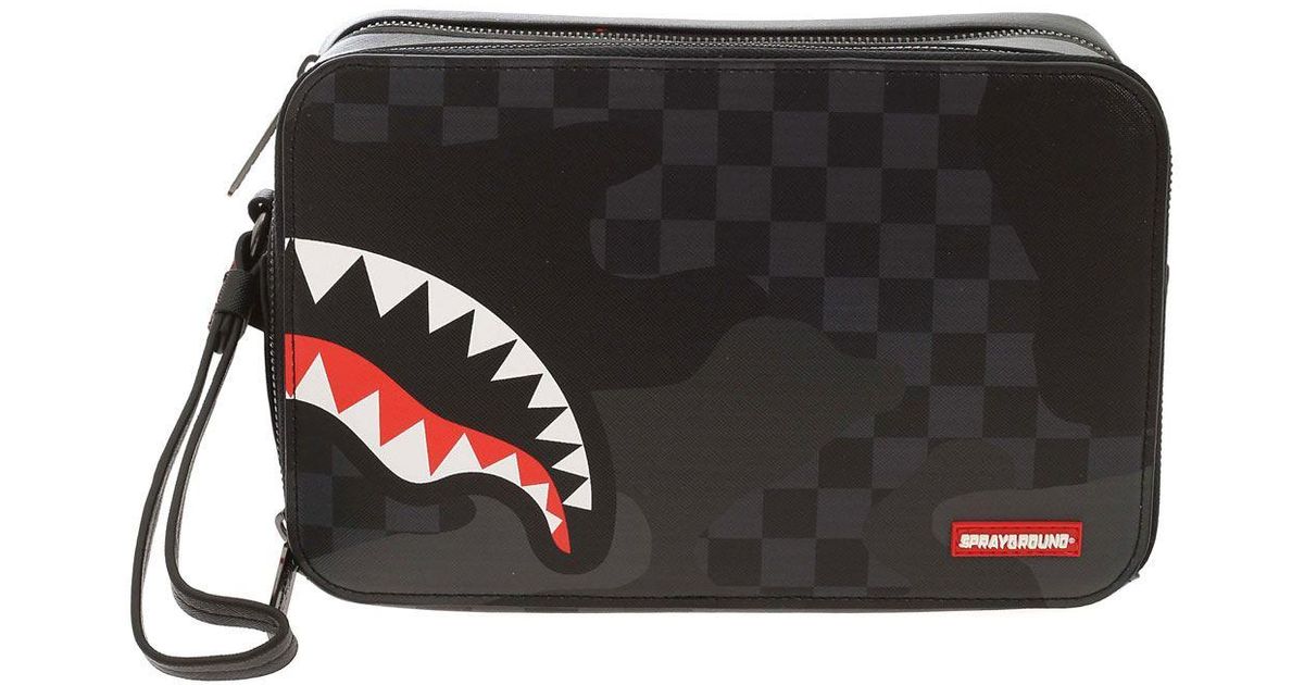 Sprayground Synthetic Beauty Case in Black for Men Lyst