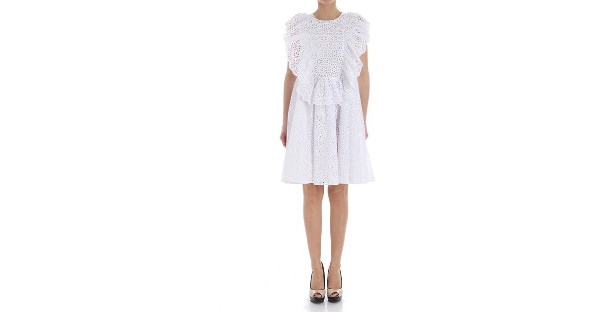 msgm white dress