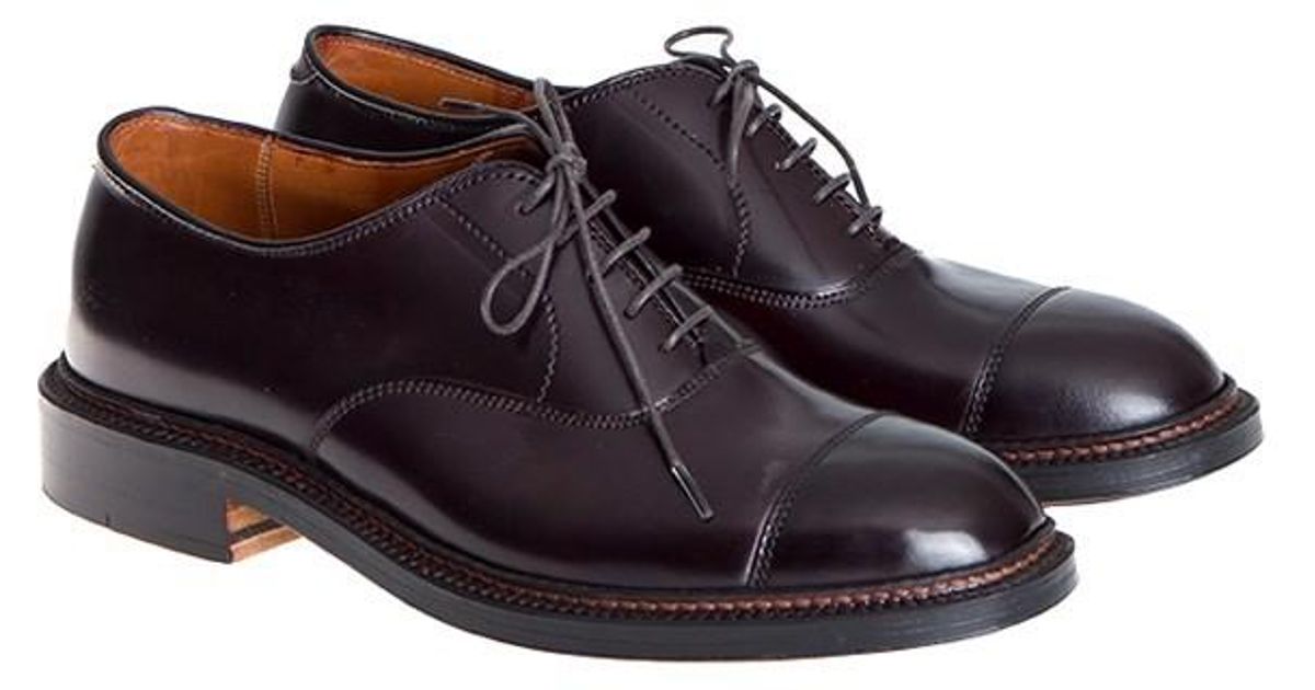 Alden Leather Oxford Shoes for Men Lyst
