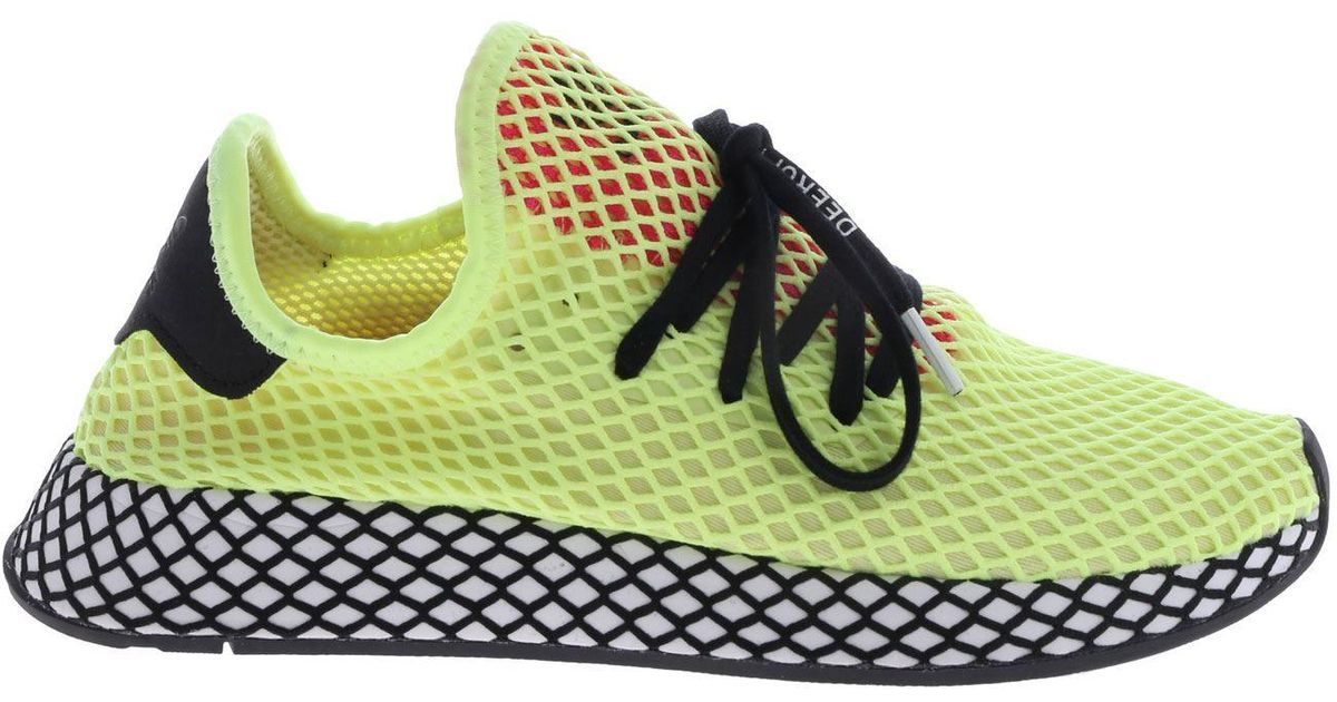 adidas deerupt runner yellow