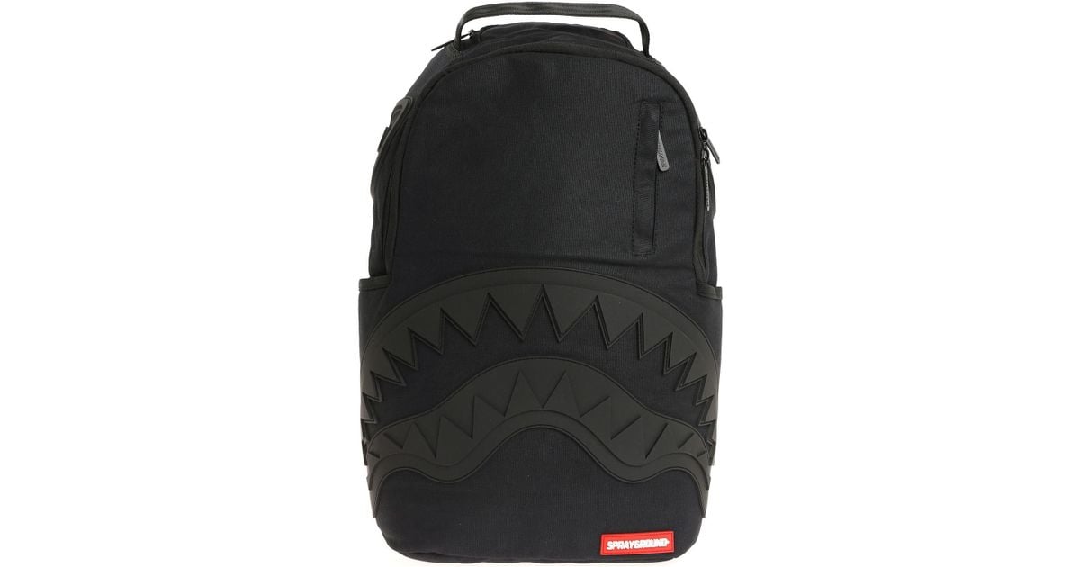 Sprayground Ghost Rubber Shark Black Backpack for Men Lyst