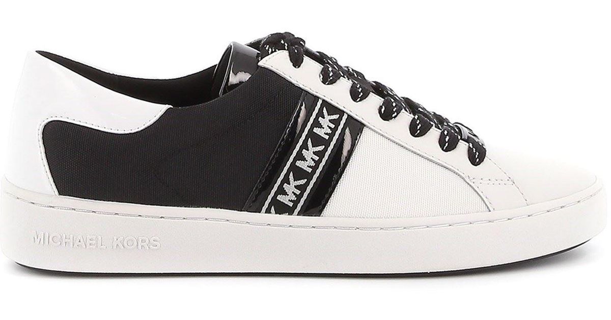 keaton stripe sneaker michael kors