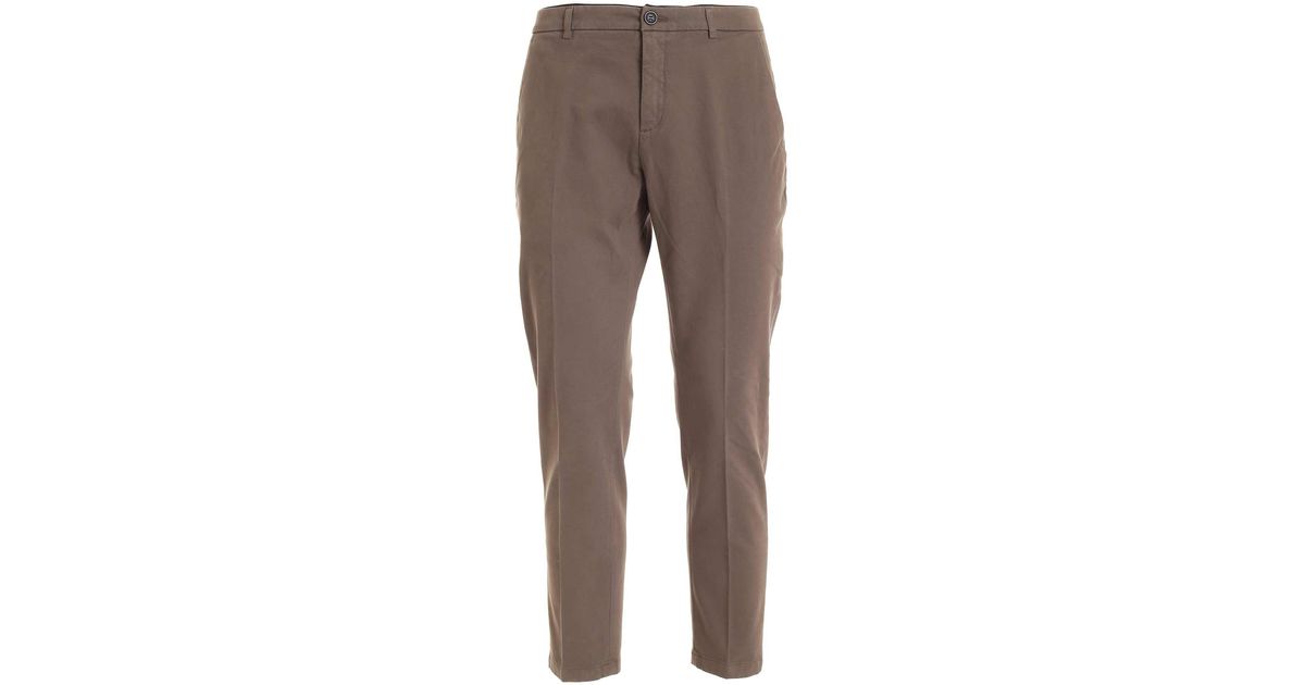 Department 5 Prince Pants in Grey (Gray) for Men - Lyst