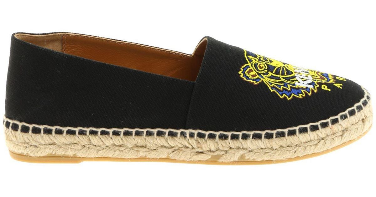 kenzo espadrilles black