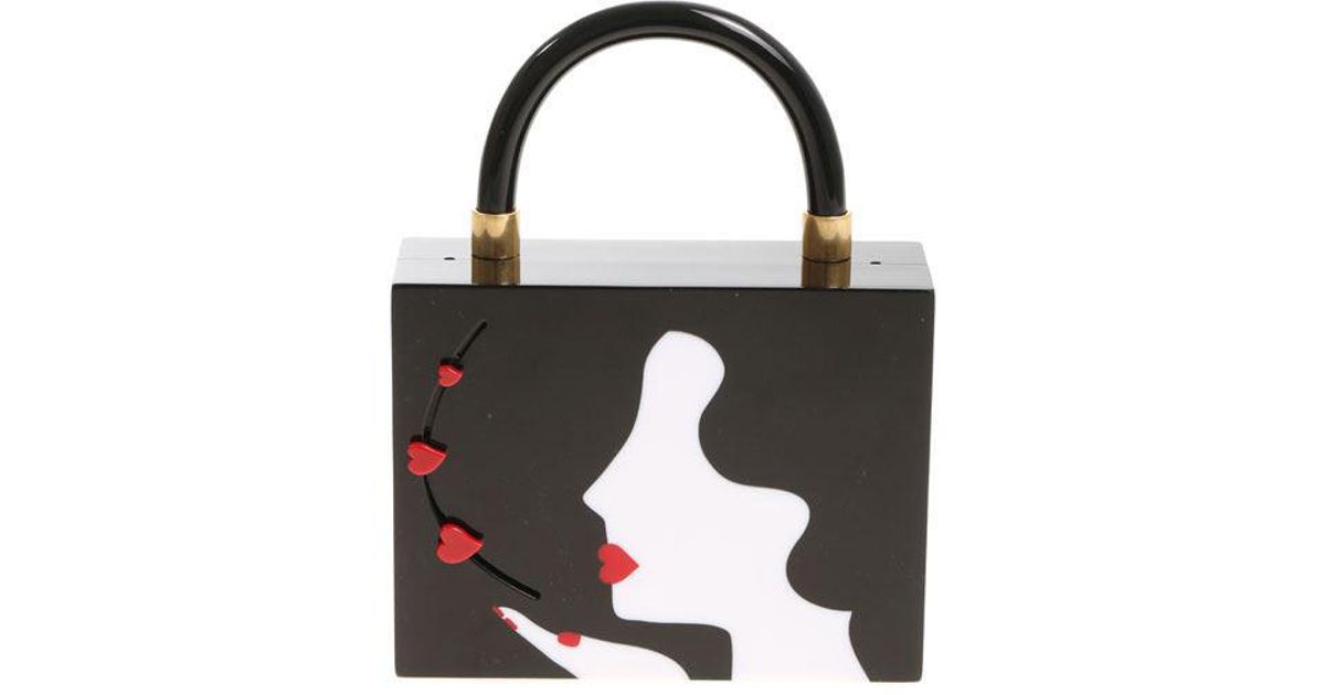 lulu guinness clutch bag