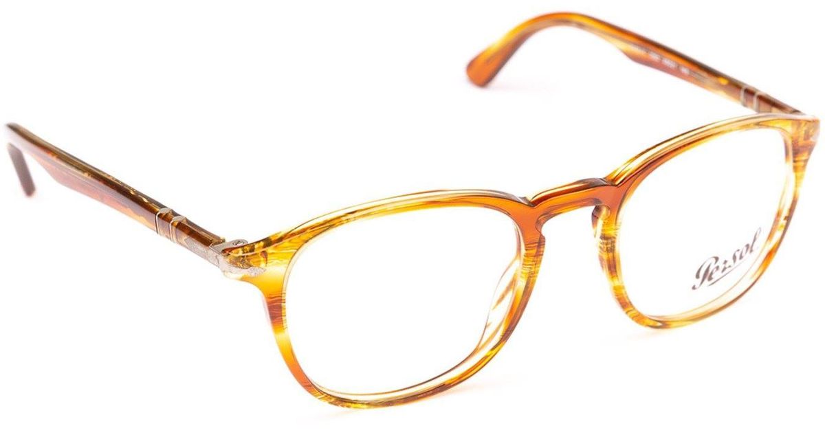Persol Galleria 900 Light Brown Eyeglasses Lyst