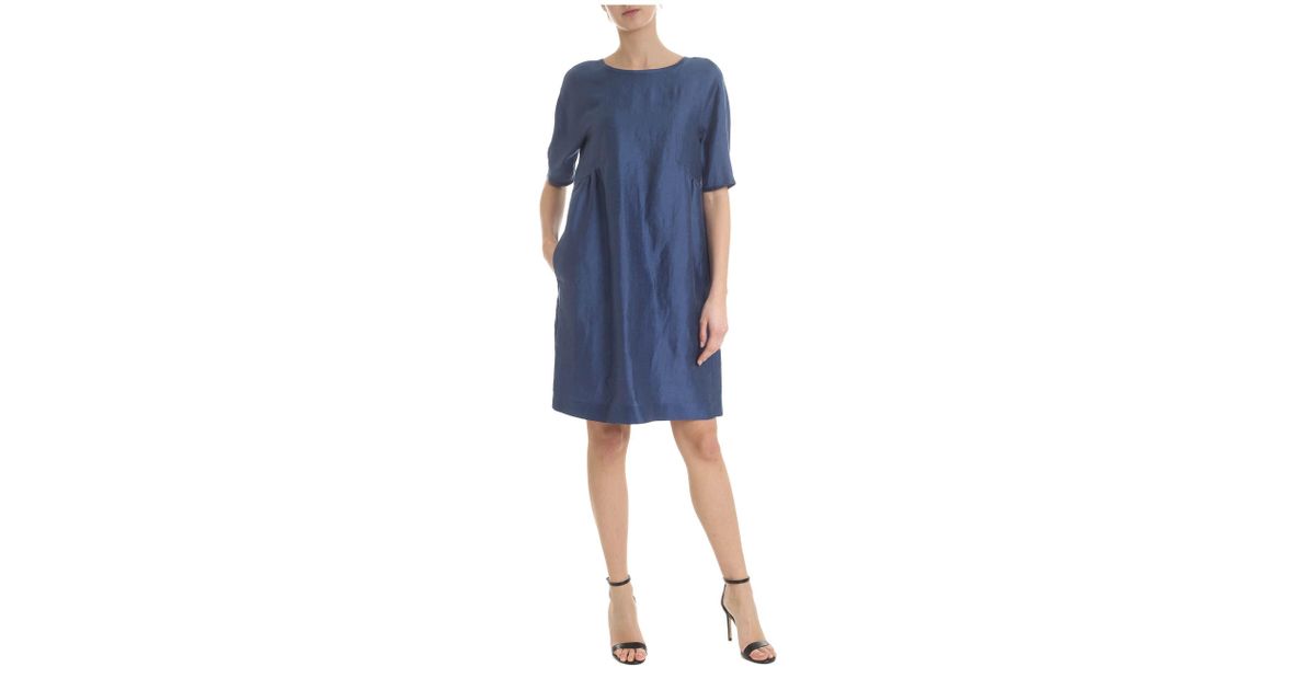 max mara linen dress