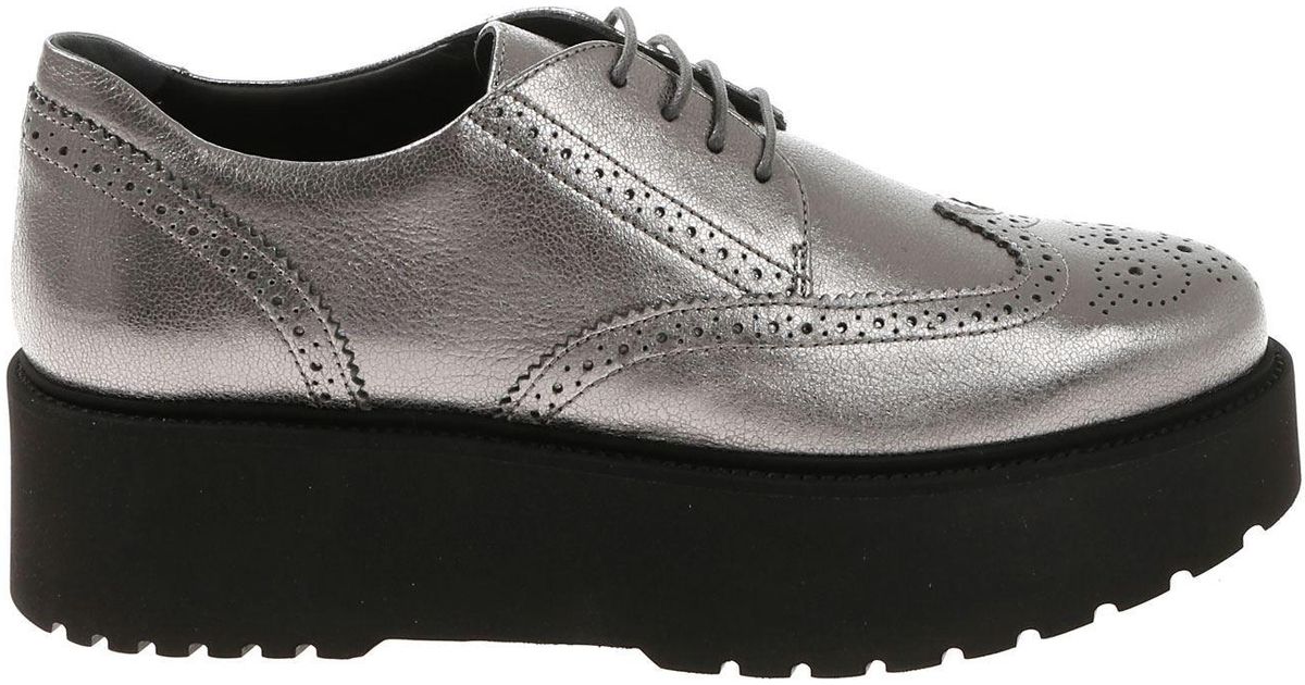 silver flatform shoes