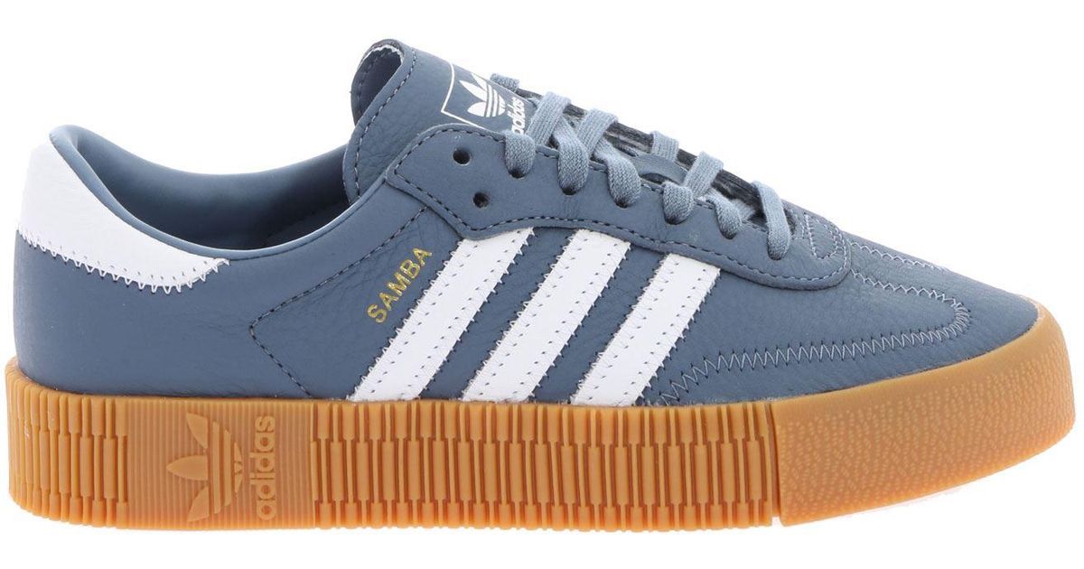 adidas sambarose blue