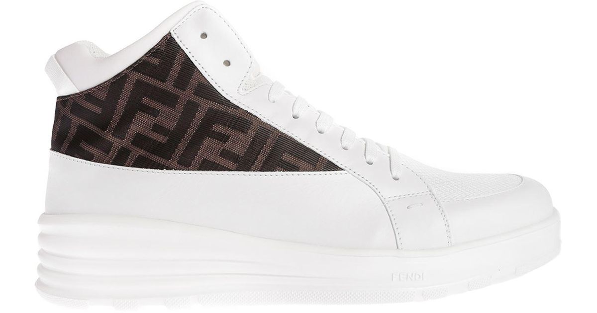 fendi white trainers