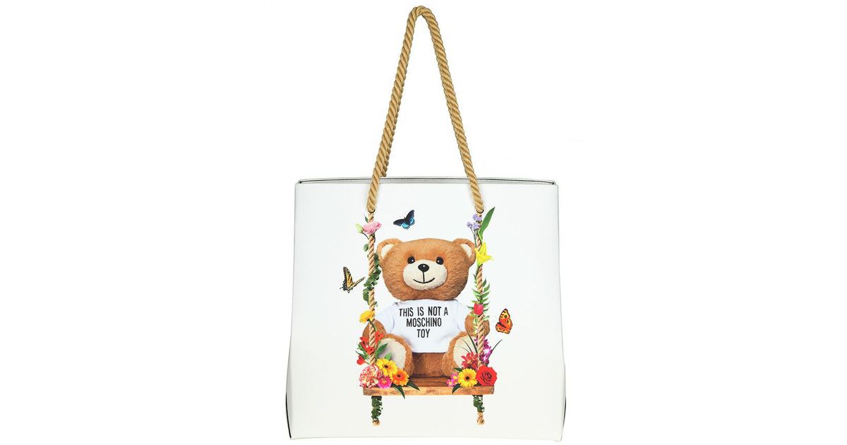 moschino teddy bear shoulder bag