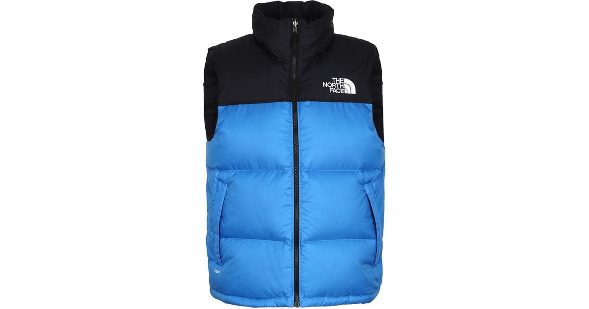 The North Face Synthetic Body Warmer Jacket in Blue for Men | Lyst