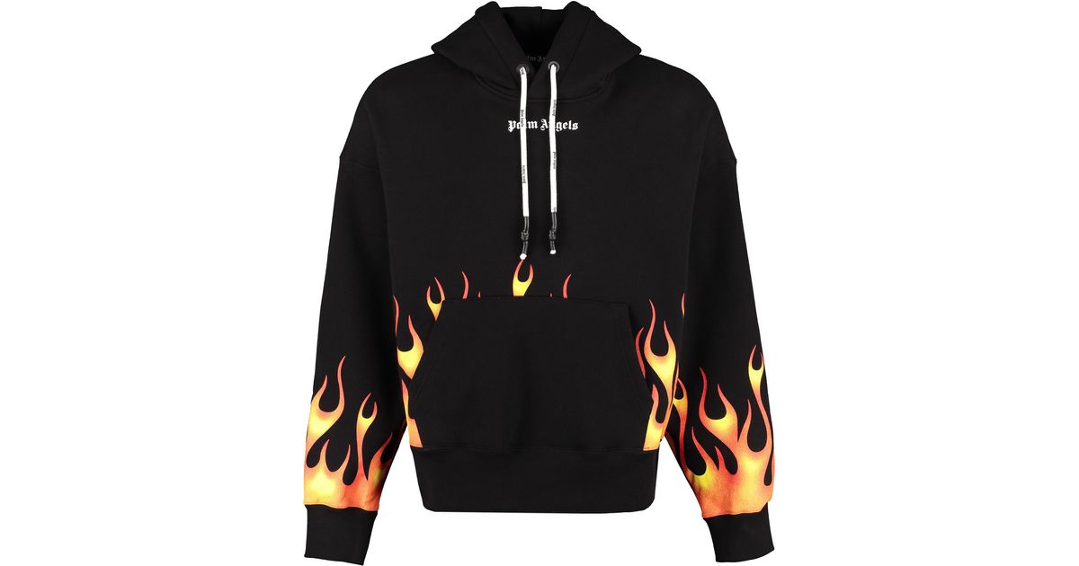 ♪【PALM ANGELS】パームエンジェルス FIRESTARTER HOODY Palm Angels - Firestarter Hoodie | HBX - Globally Curated