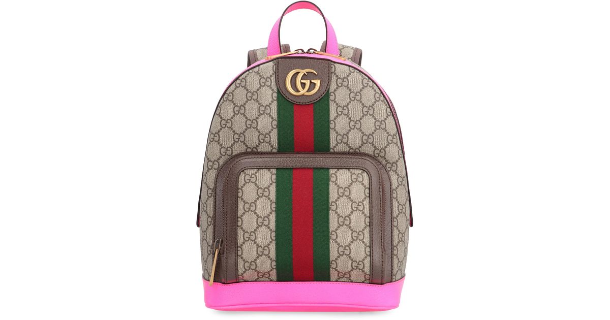 バックパック・リュック Gucci Gg Supreme Fabric Ophidia Backpack Gucci - Ophidia GG supreme fabric backpack Beige - The Corner
