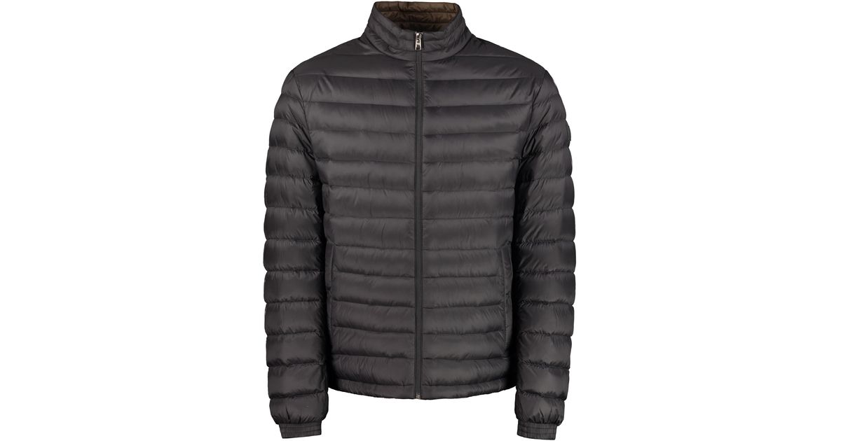 hugo boss mens padded jacket