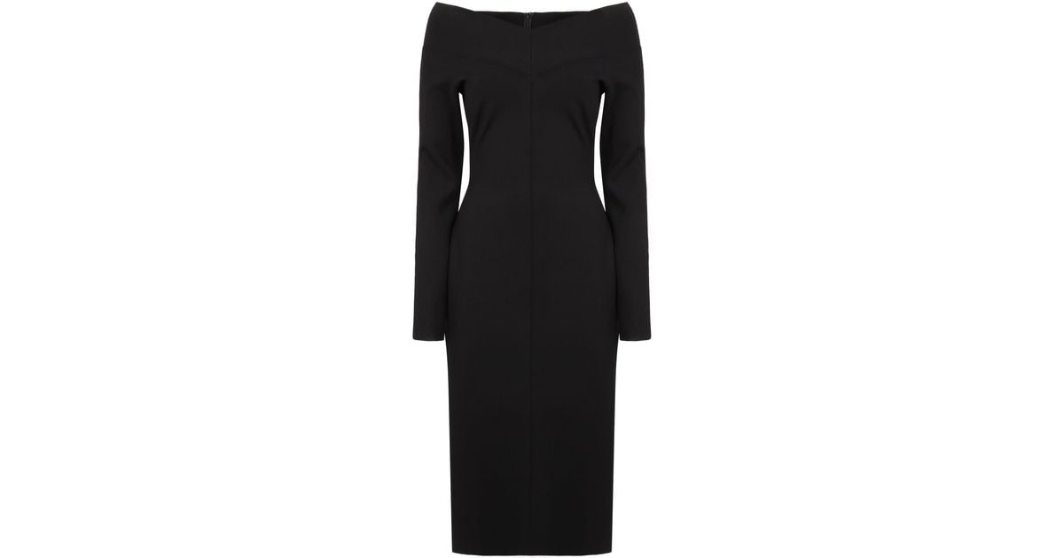 ワンピース Stella Mccartney Black Viscose Blend Dress Stella McCartney Viscose Dress in Black | Lyst