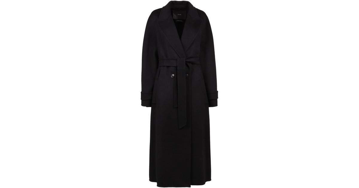 Max Mara Adda Cashmere Coat in Black Lyst UK