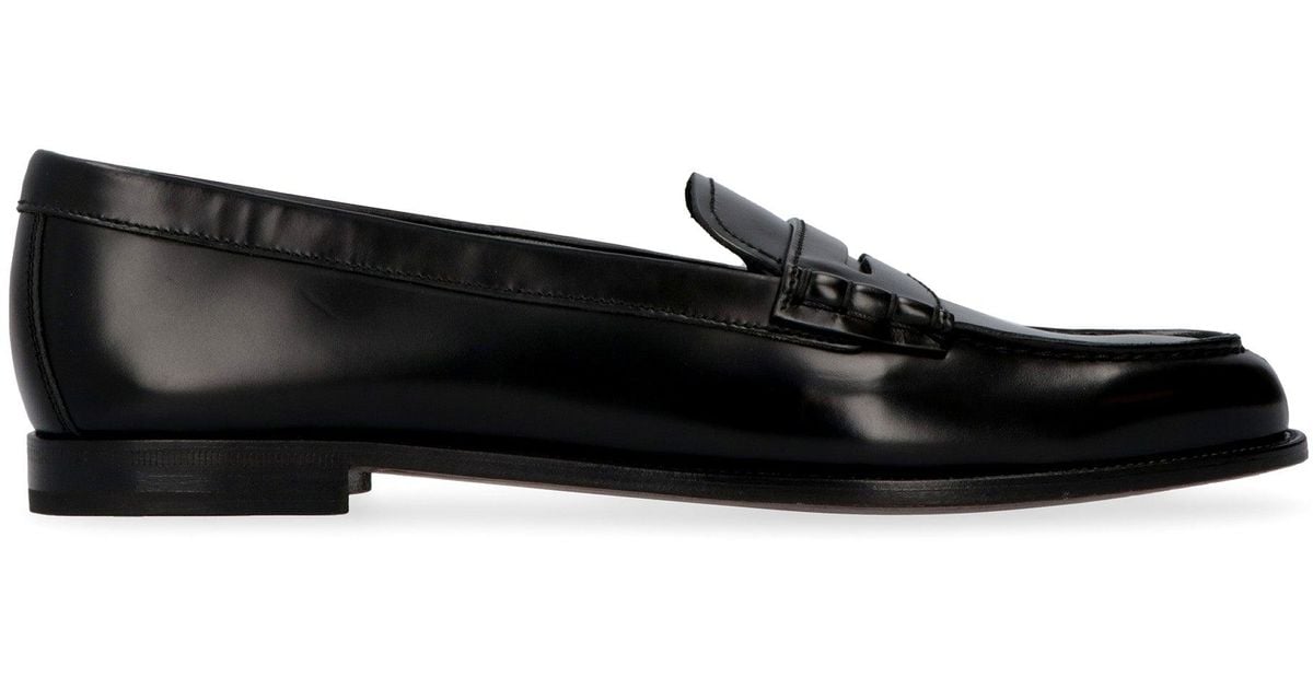 Church's Kara 2 Leather Loafers in Black | Lyst