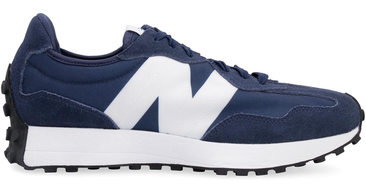 New Balance Synthetic 327 in Blue for 