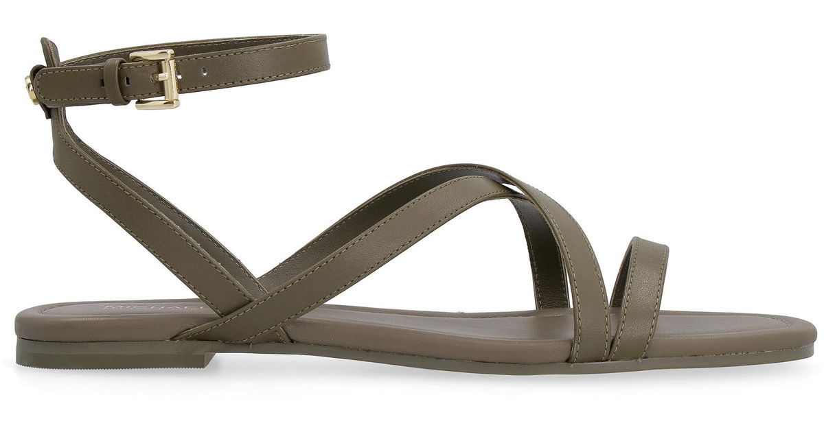michael michael kors women's tasha strappy flat sandals