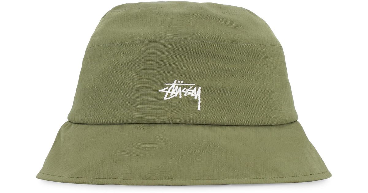 Stussy Synthetic Bucket Hat in Green for Men Save 25 Lyst