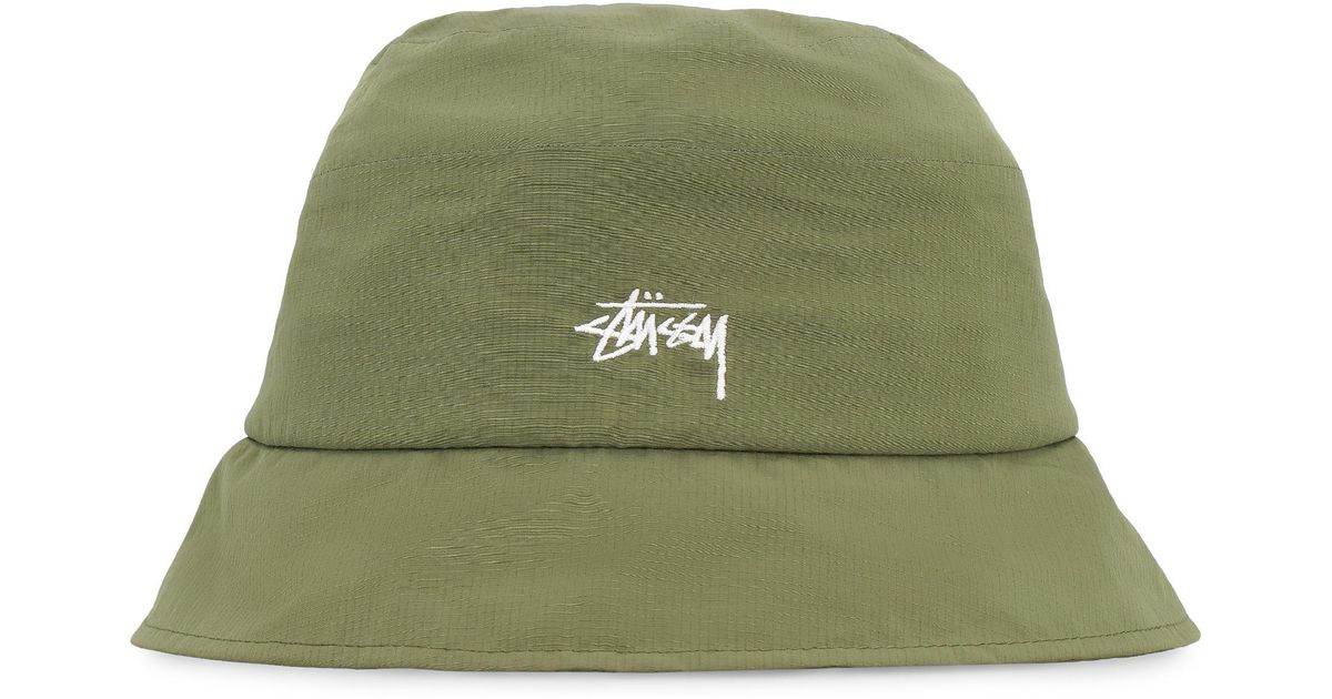 Stussy Synthetic Bucket Hat in Green for Men - Save 24% - Lyst