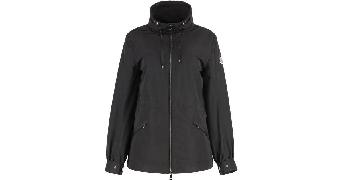 【関税＆送料込み】Moncler Enet Techno Fabric Jacket Moncler - Enet techno fabric jacket black - The Corner