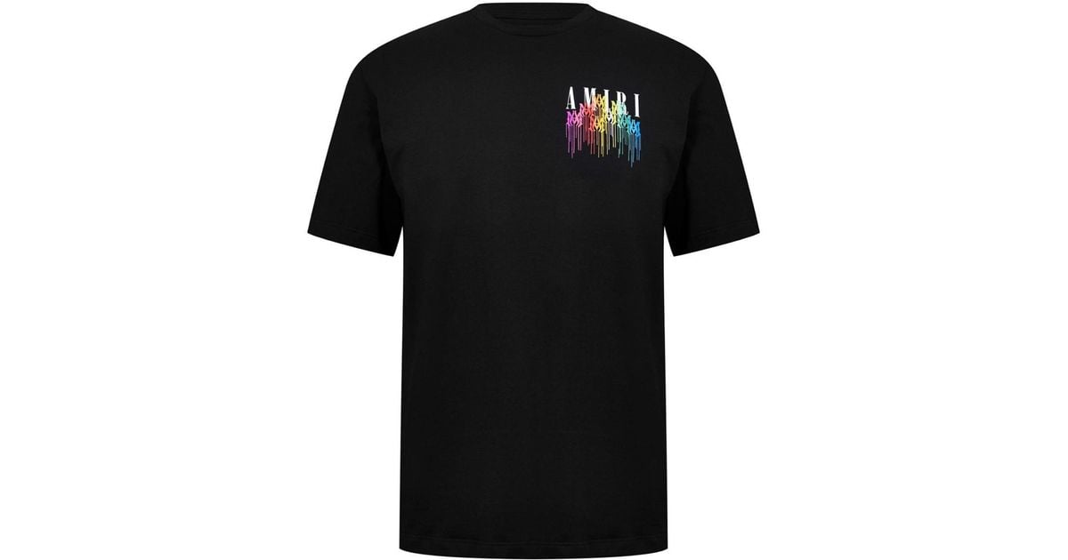 Amiri Ma Drip Collage Printed T-Shirt in Black for Men | Lyst