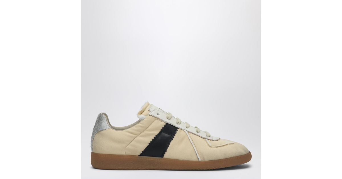 Maison Margiela Yellow/ Vintage Low Top Sneaker Replica in Black for ...