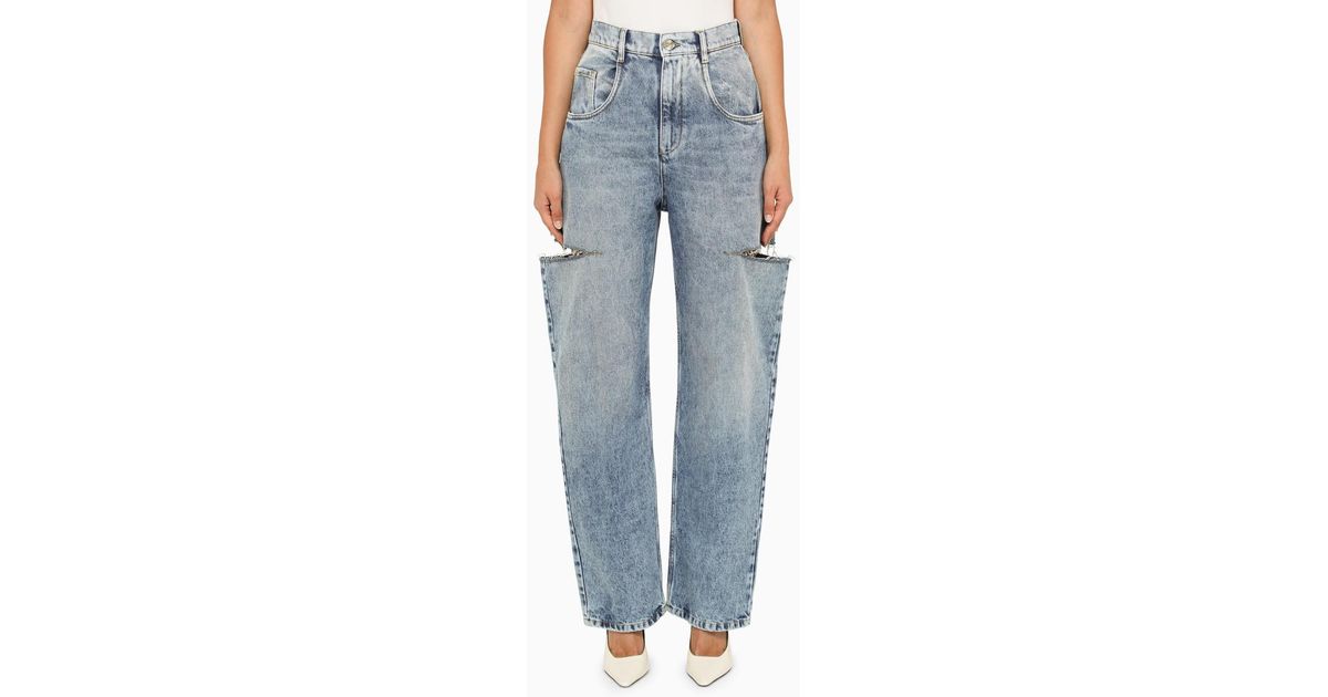 MAISON MARGIELA - Cut-out Denim Jeans