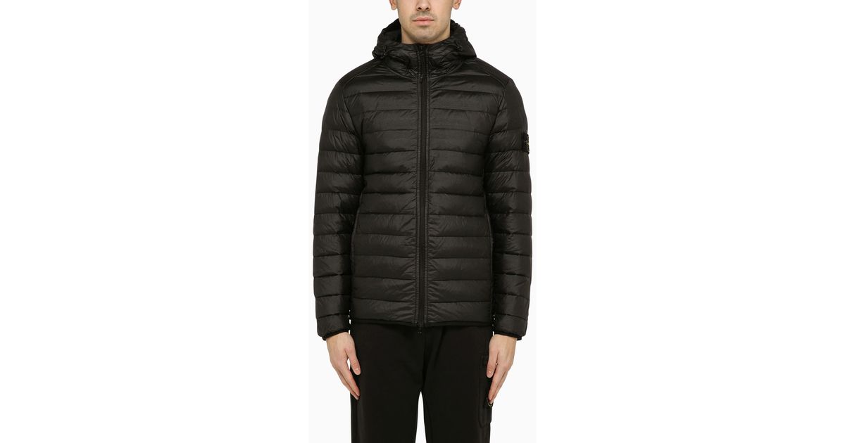 Stone island light sales down jacket