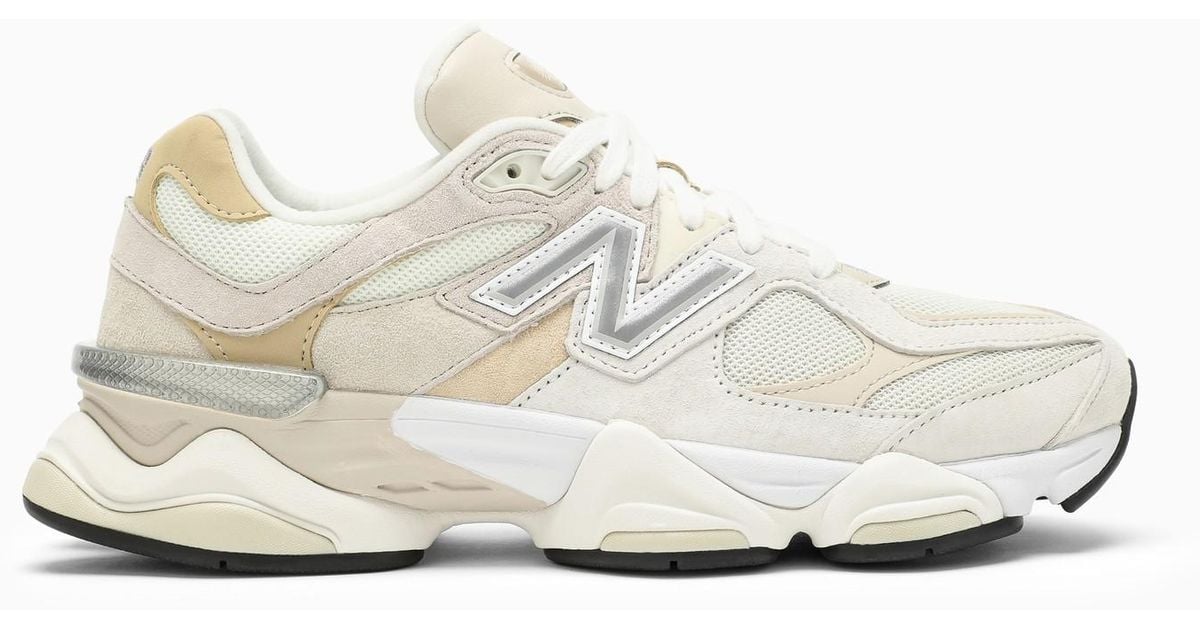 New Balance Low 9060 /cream Trainer in White for Men Lyst UK