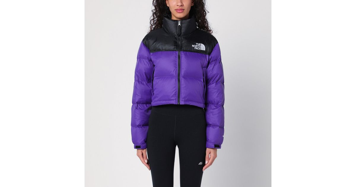 【THE NORTH FACE】Nuptse cropped down puffer jacket The North Face Nuptse Cropped Down Puffer Jacket | Saks