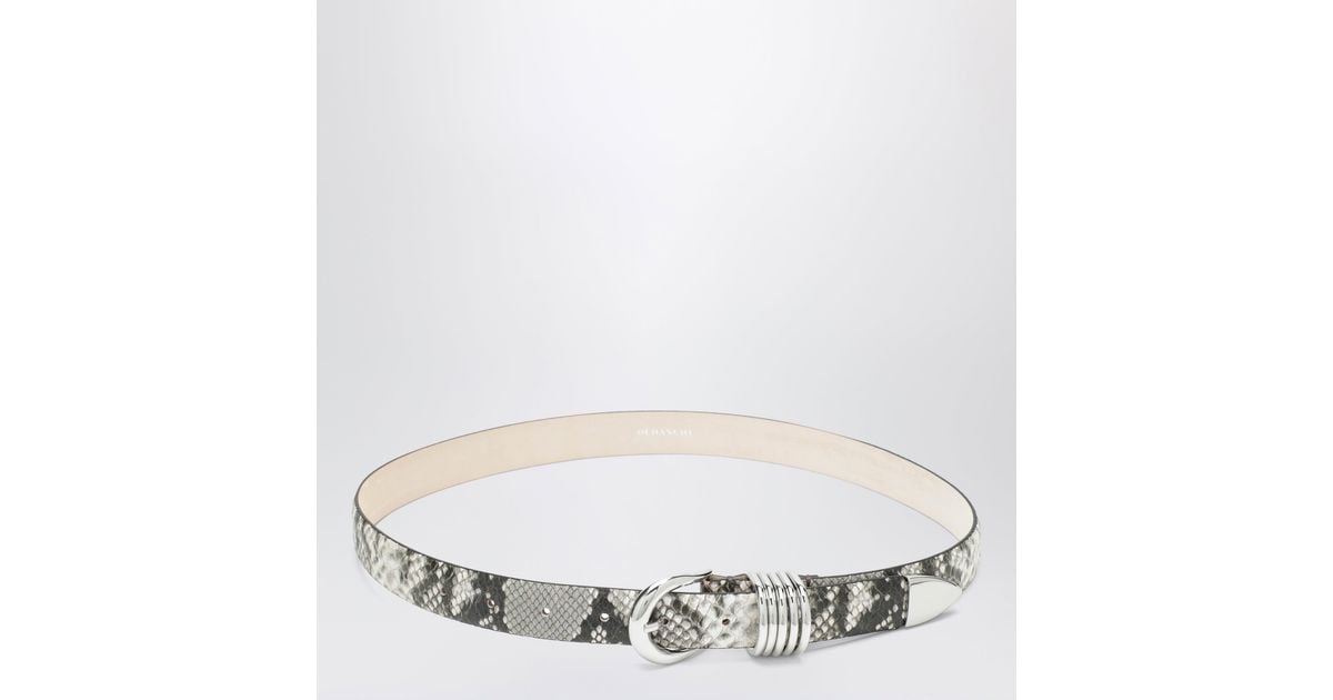DEHANCHE Hollyhock Belt in White | Lyst UK