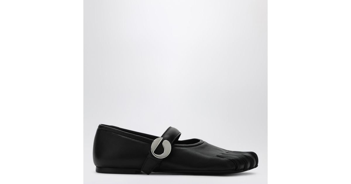 Coperni Five-Finger Ballet Flats in Black | Lyst