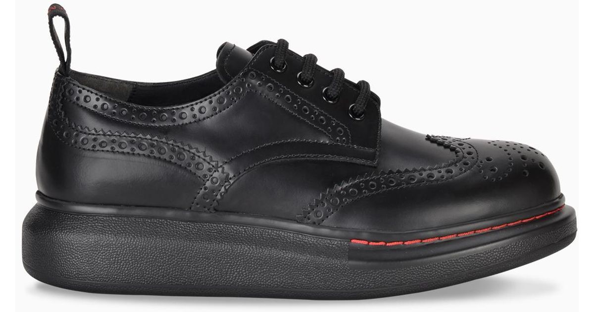 red and black alexander mcqueen sneakers
