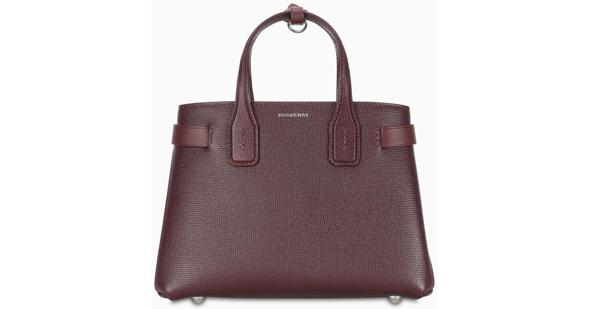 burberry small banner tote bag