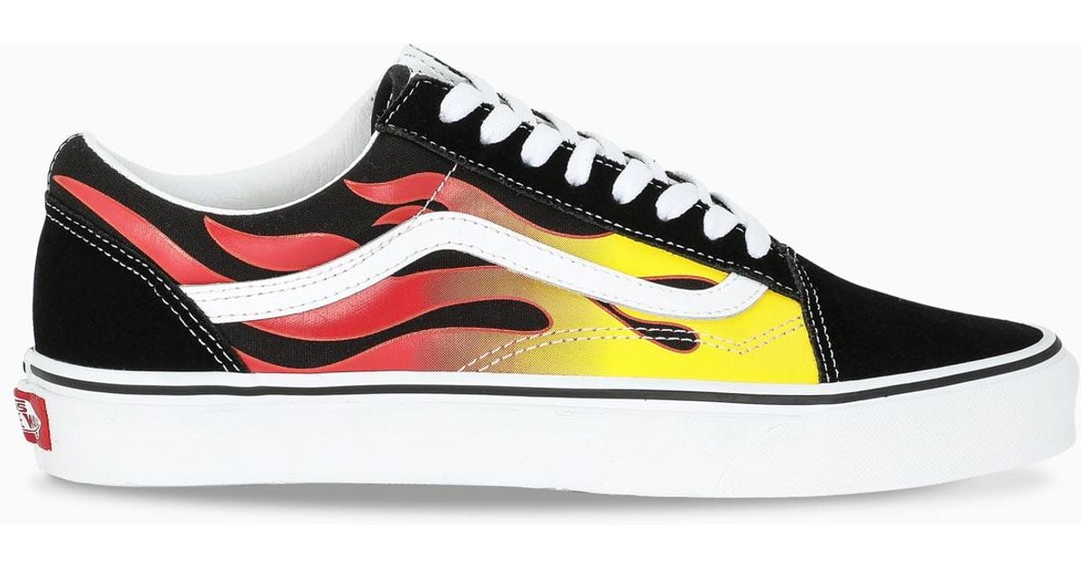 vans with fire design