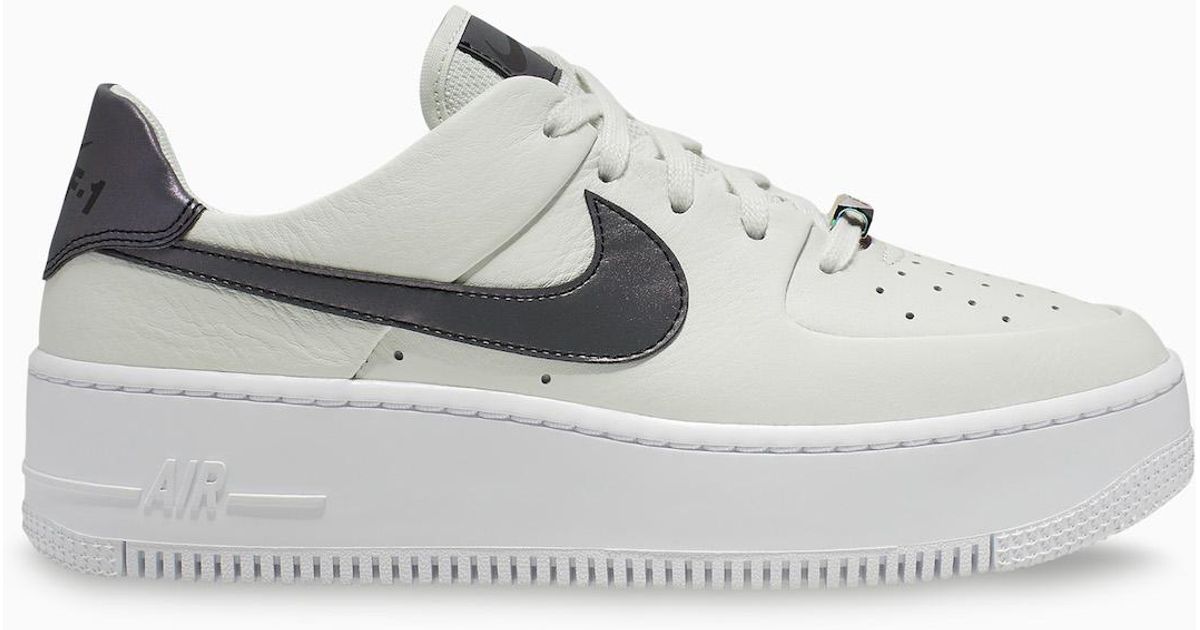 nike air force 1 sage low gray