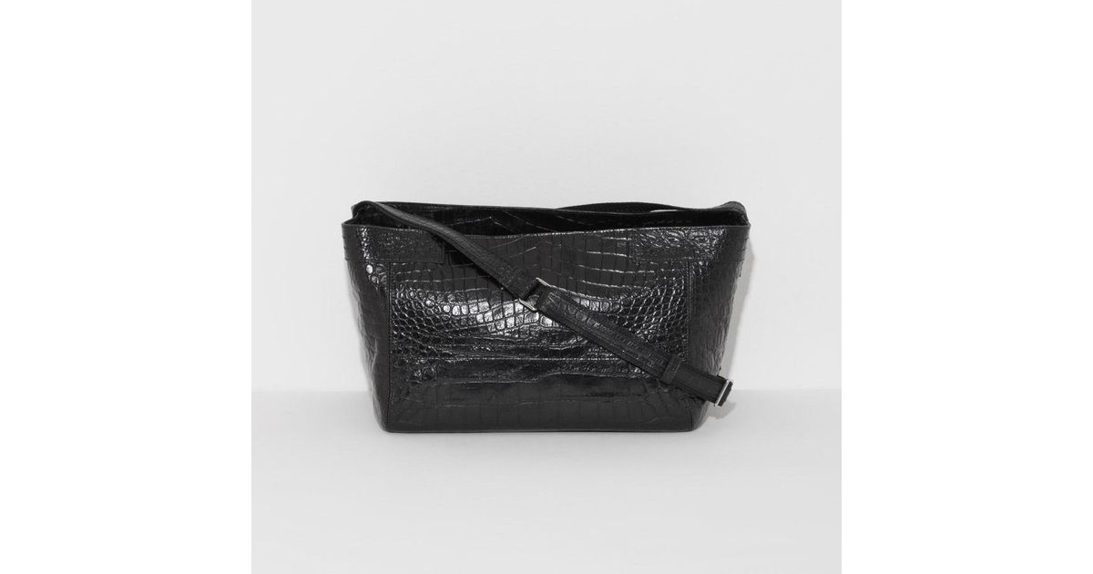 Elizabeth And James Black Keely Newspaper Bag Mini Elizabeth And James Black Keely Newspaper Bag Mini