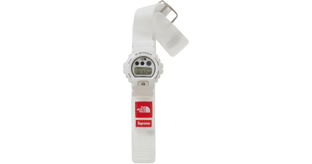 Supreme The North Face G-shock Watch White in Black | Lyst