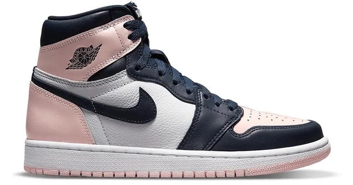 Nike Jordan 1 Atmosphere Pink (w) in Blue Lyst