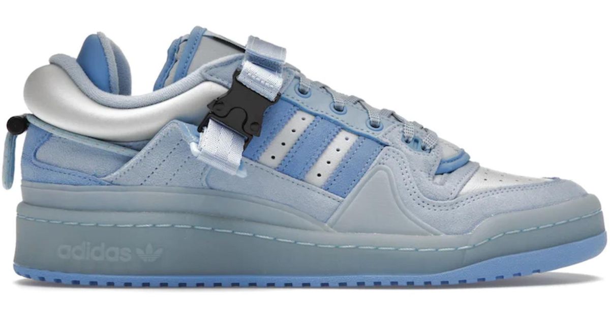 adidas Forum Buckle Low Bad Bunny Blue Tint in Black for Men | Lyst