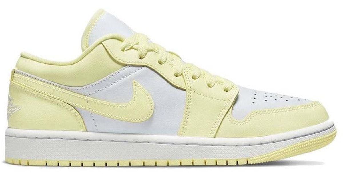 Nike Jordan 1 Low Lemonade (w) in Black Lyst