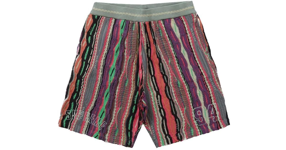 Supreme Coogi Basketball Short Multicolor in Red | Lyst