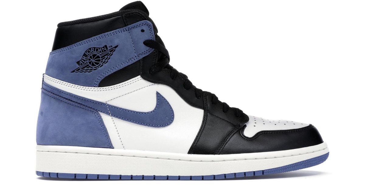 Air jordan 1 deals retro high blue moon