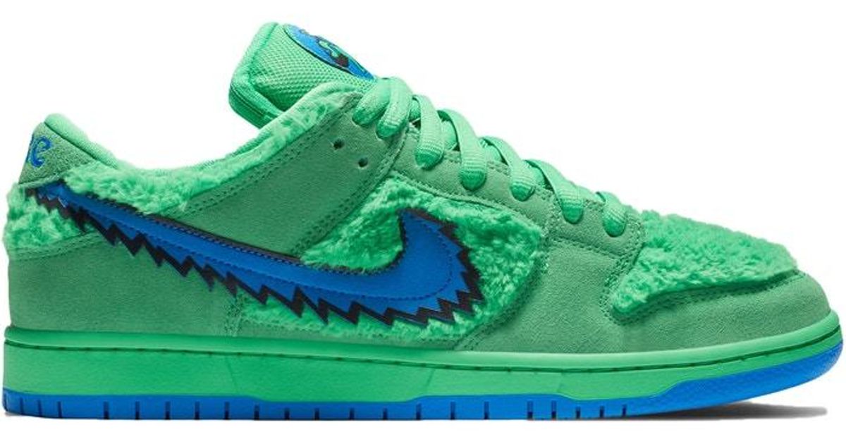 Nike Sb Dunk Low Grateful Dead Bears Green | Lyst