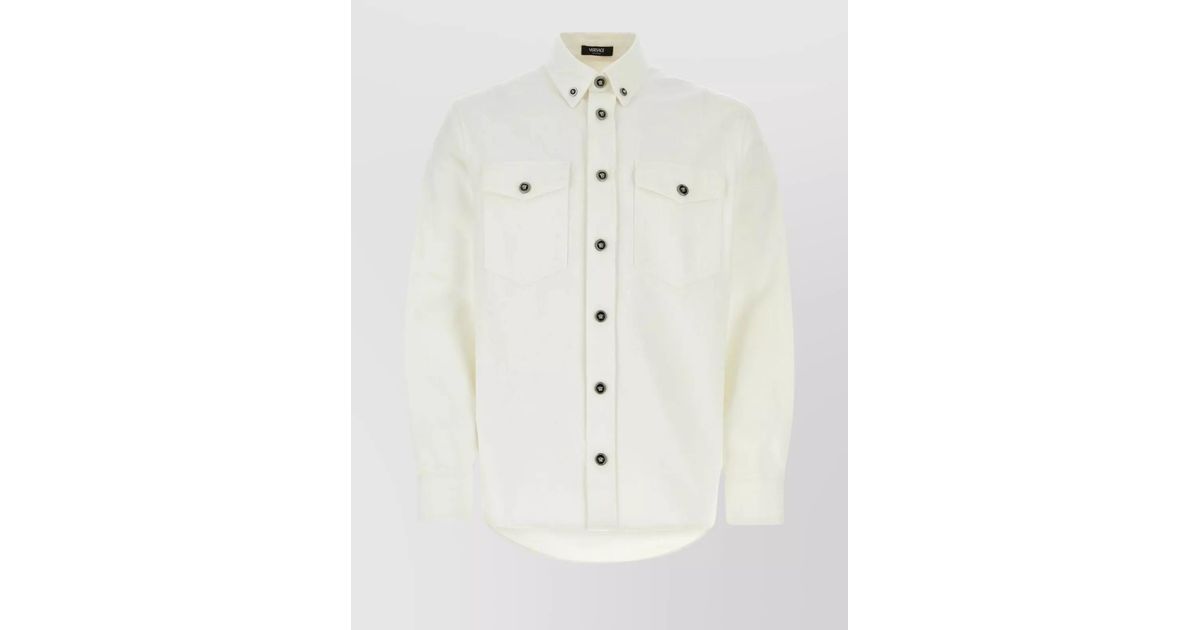 Versace Men Denim Shirt