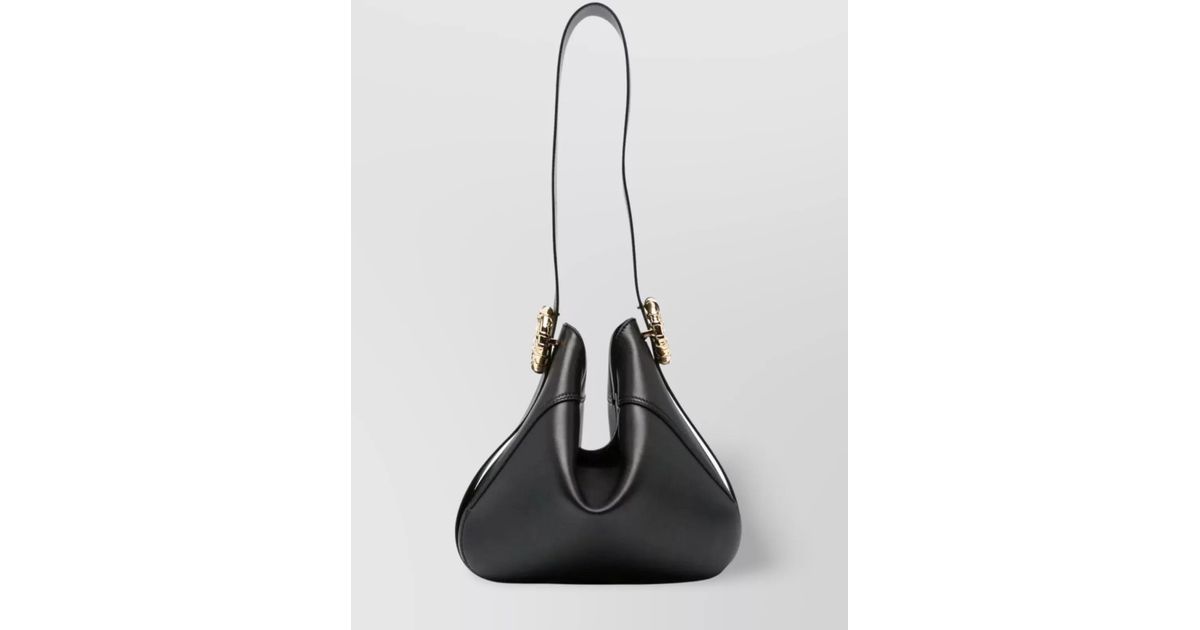 LANVIN バッグ Melodie Hobo LWBGTHM0PIENH23 Lanvin Melodie Hobo Bag Pm in Black | Lyst